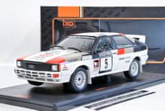 IXO MODELS Audi quattro, No.5, Rallye WM, 1000 Lakes Rally S.Blomqvist/B.Cederberg IXO1:18