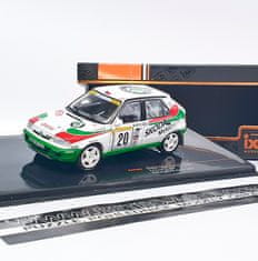 IXO MODELS Škoda Felicia Kit Car, No.20, Rallye Monte Carlo, 1997 Triner/Gál - IXO 1:43