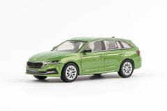 Abrex Škoda Octavia IV Combi (2020) - Zelená Májová Metalíza ABREX 1:43