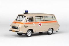 Abrex Škoda 1203 (1974) Sanitka - Záchranka (Záchranná Služba Praha #138) ABREX 1:43