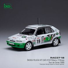 IXO MODELS Skoda Felicia Kit Car, No.19 Rallye Tour de Corse 1995 (P.Sibera/Gross) IXO 1:43