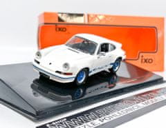 IXO MODELS Porsche 911 Carrera RS 2.7 1973 bílá/modrá IXO 1:43