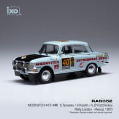 IXO MODELS Moskwitsch 412, No.40, Rally London - Mexiko, 1970 Tenishev/Kislykh - IXO 1:43