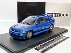 WHITEBOX Ford Escort RS Cosworth - Modrá metalíza - Whitebox 1:24