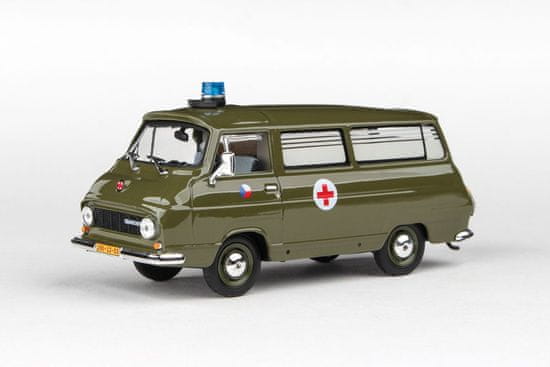 Abrex Škoda 1203 (1974) - Vojenská Sanitka ABREX 1:43