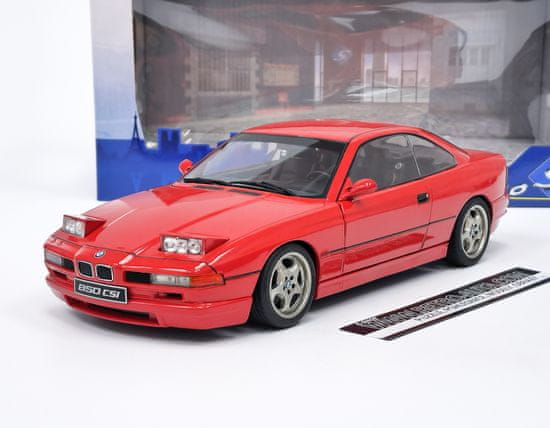 Solido BMW 850 (E31) CSI 1990 - Červená SOLIDO 1:18