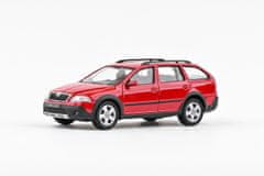 Abrex Škoda Octavia II Combi Scout (2007) - Červená Corrida ABREX 1:43