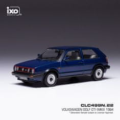 IXO MODELS Volkswagen Golf II GTI (1984) Modrá metalíza IXO 1:43