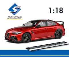 Solido Alfa Romeo Giulia GTA M (2021) Rosso Tristrato - SOLIDO 1:18