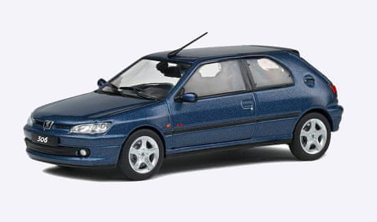 Solido Peugeot 306 S16 (1994) Blue Metallic - SOLIDO 1:43