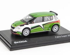 Abrex Škoda Fabia II FL S2000 (2010) Škoda Motorsport Design 2011 ABREX 1:43