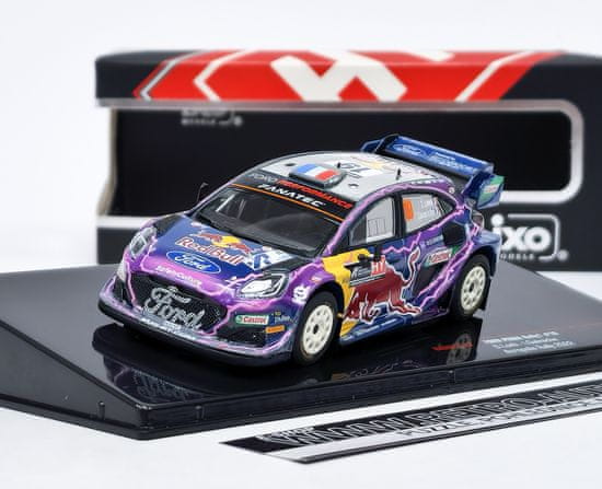 IXO MODELS Ford Puma Rally1 #19 WRC Rally Acpolis 2022 S.Loeb/I.Galmiche IXO 1:43