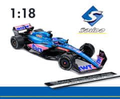 Solido Alpine A522 - Monaco GP 2022 F.Alonso - SOLIDO 1:18