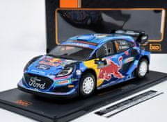 IXO MODELS FORD PUMA Rally1 #8 O.Tanak/M.Jarveoja Winner Rally Sweden 2023 IXO 1:18