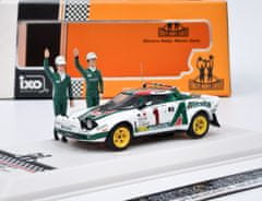 IXO MODELS Lancia Stratos HF #1 Alitalia Rallye Monte Carlo 1977 s figurkami IXO 1:43