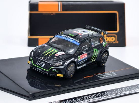 IXO MODELS Hyundai i20 N Rally2 #23 Monster Rallye Portugal O.Solberg/E.Edmondson IXO 1:43