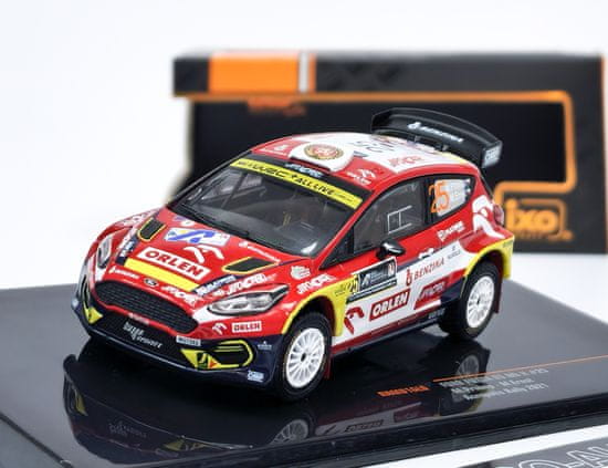 IXO MODELS Ford Fiesta R5 MkII Rally2 #25 Rally Acropolis 2021 M.Prokop/M.Ernst IXO 1:43