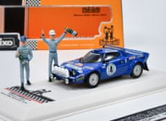 IXO MODELS Lancia Stratos HF #4 Winner Rally Monte Carlo 1979 s figurkami IXO 1:43