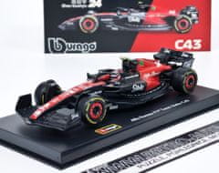 BBurago Alfa Romeo C43 #24 G.Zhou F1 team Stake - Bburago 1:43