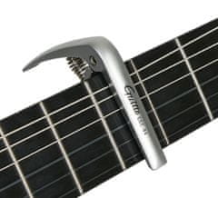 Guitto GGC-04 Metal Capo Classical, stříbrný