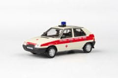 Abrex Škoda Favorit 136 L (1988) - OÚNZ Praha 1 ABREX 1:43