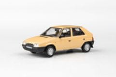 Abrex Škoda Favorit 136 L (1988) - Žlutá Mimóza ABREX 1:43