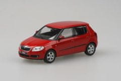 Abrex Škoda Fabia II (2006) - Červená Corrida Uni ABREX 1:43