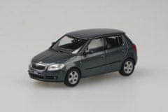 Abrex Škoda Fabia II (2006) - Šedá Anthracite Metalíza ABREX 1:43