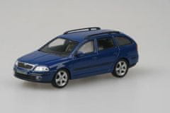 Abrex Škoda Octavia II Combi (2004) - Modrá Dynamic Uni ABREX 1:43