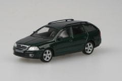 Abrex Škoda Octavia II Combi (2004) - Zelená Natur Metalíza ABREX 1:43