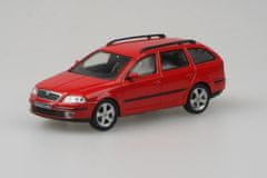 Abrex Škoda Octavia II Combi (2004) - Červená Corrida Uni ABREX 1:43