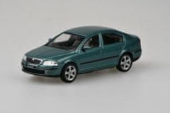 Abrex Škoda Octavia II (2004) - Zelená Island Metalíza ABREX 1:43