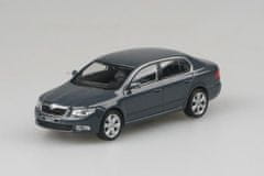 Abrex Škoda Superb II (2008) - Šedá Anthracite Metalíza ABREX 1:43