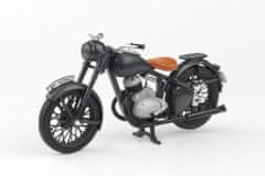 Abrex Jawa 250 Pérák (1942) - Šedá Tmavá - Prototyp ABREX 1:18