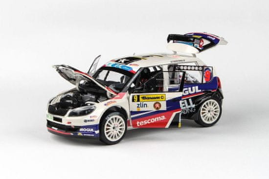 Abrex Škoda FABIA II FL S2000 2010 #9 Barum Czech Rally Zlín - Kresta/Starý ABREX 1:18