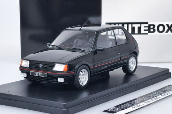 WHITEBOX Peugeot 205 GTI (1988) Černá Whitebox 1:24