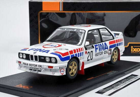 IXO MODELS BMW M3 E30 #20 M.Duez/A.Lopes 1000 Lakes Rally 1989 IXO 1:18