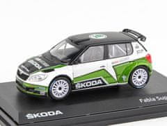 Abrex Škoda Fabia II FL S2000 (2010) Škoda Motorsport Design 2012 ABREX 1:43