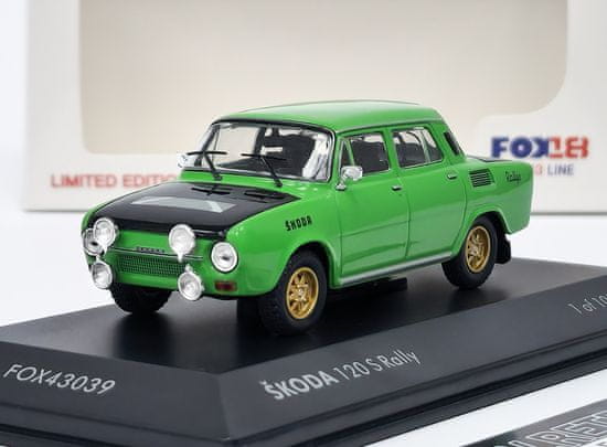 FOX18 Škoda 120 S Rally FOX18 1:43