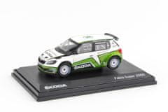 Abrex Škoda Fabia II FL S2000 (2010) Škoda Motorsport Design 2012 šotolina ABREX 1:43