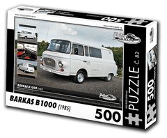 RETRO-AUTA© Puzzle č. 82 - BARKAS B 1000 (1985) 500 dílků