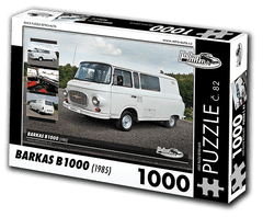 RETRO-AUTA© Puzzle č. 82 - BARKAS B 1000 (1985) 1000 dílků