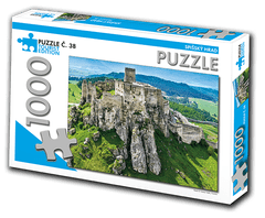 RETRO-AUTA© PUZZLE TOURIST č. 38 - Spišský hrad 1000 dílků