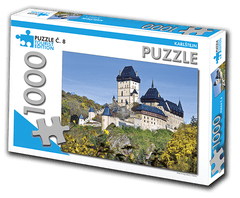 RETRO-AUTA© PUZZLE TOURIST č. 8 - Karlštejn 1000 dílků