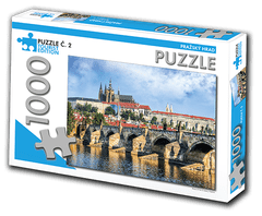 RETRO-AUTA© PUZZLE TOURIST č. 2 - Pražský hrad 1000 dílků