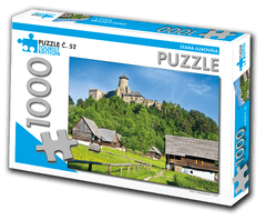 RETRO-AUTA© PUZZLE TOURIST č. 52 - Stará Ľubovňa 1000 dílků