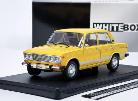 WHITEBOX Lada 1600 LS (1976) yellow 1:24 WHITEBOX