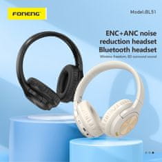 Foneng Sluchátka Bluetooth BL51 černá