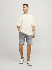 Jack&Jones Pánské kraťasy JJIRICK Regular Fit 12249212 Grey Denim (Velikost XL)