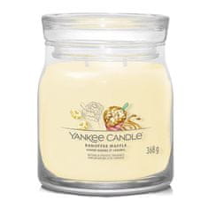 Yankee Candle Svíčka ve skleněné dóze , Vafle s banány a karamelem, 368 g